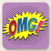 OMG! BIER ONDERZETTER (Voorkant)