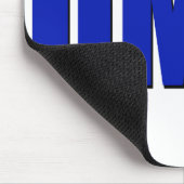OMG! blue Mousepad Muismat (Hoek)