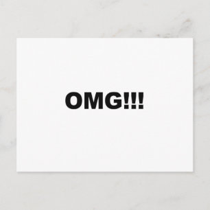 OMG!! BRIEFKAART