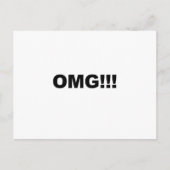 OMG!! BRIEFKAART (Voorkant)