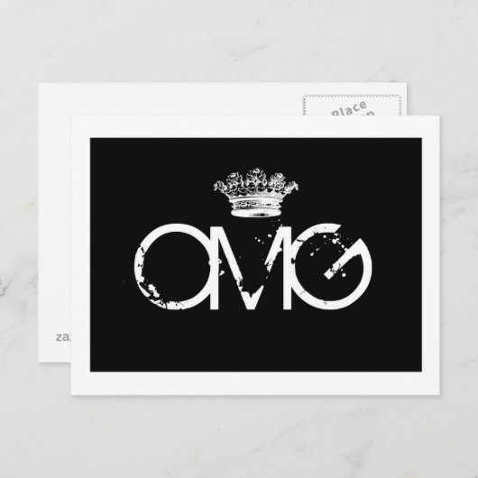 OMG BRIEFKAART (Voorkant / Achterkant)