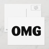 OMG BRIEFKAART (Voorkant / Achterkant)