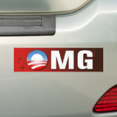 OMG-Bumpersticker Bumpersticker (Op auto)