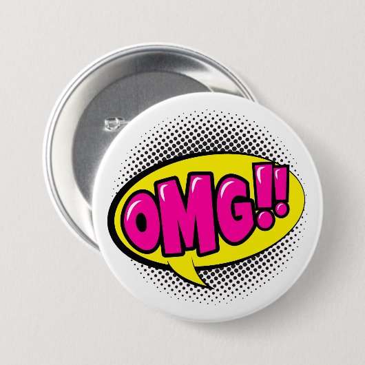 OMG-Button Ronde Button 7,6 Cm (Voorkant /achterkant)