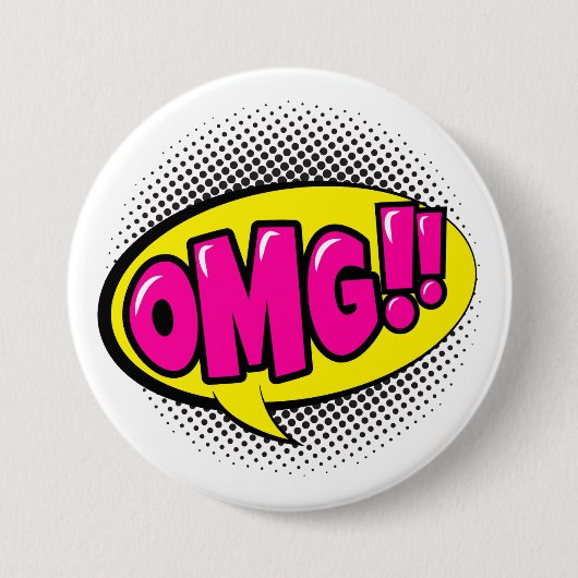 OMG-Button Ronde Button 7,6 Cm (Voorkant)