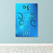 OMG! CANVAS AFDRUK (Insitu (Houten vloer))