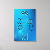 OMG! CANVAS AFDRUK (Voorkant)