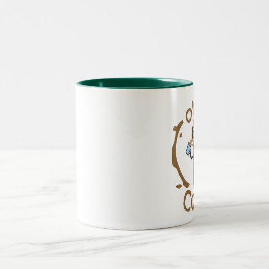 OMG Coffee Tweekleurige Koffiemok (Center)