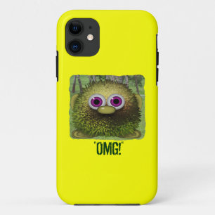 OMG Cute Fuzzy Cartoon Wuzzy Butt iPhone Case