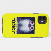 OMG Cute Fuzzy Cartoon Wuzzy Butt iPhone Case (Achterkant (horizontaal))