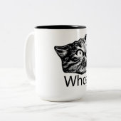 OMG dat koffie Do - Tweekleurige Koffiemok (Voorkant links)