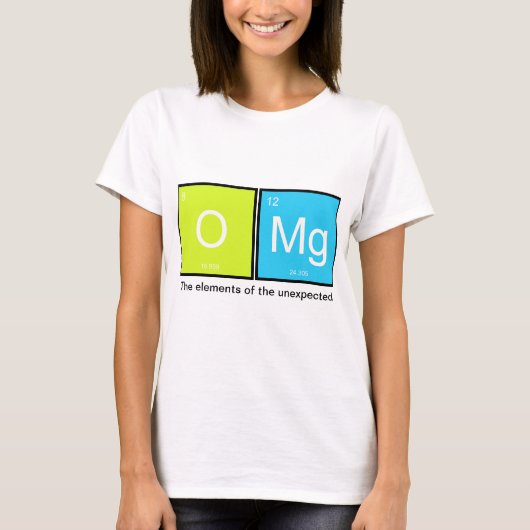 OMg! De elementen van het onverwachte - Shirt (Voorkant)