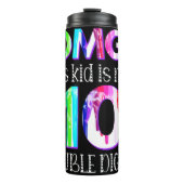 OMG! Dit Kind is nu 10 dubbelcijferige verfdrukkin Thermosbeker (Voorkant)