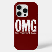 OMG: Een groots Goalie Case-Mate iPhone Case (Achterkant)