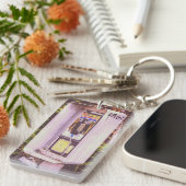 OMG! Een Pay Phone AcrylSleutelhanger Sleutelhanger (Voorkant Rechts)