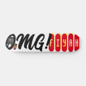 OMG FIYAH JMT 7 3/4-inch skateboard deck (Horizontaal)
