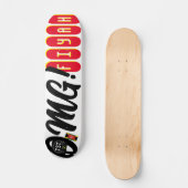 OMG FIYAH JMT 7 3/4-inch skateboard deck (Voorkant)