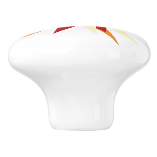 OMG Fun Retro Comic Book Pop Art Keramische Knop (Zijkant)