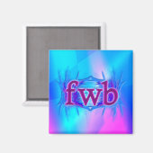 OMG! Fwb! Magneet (Voorkant / Achterkant)