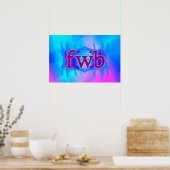 OMG! Fwb! Poster (Keuken)
