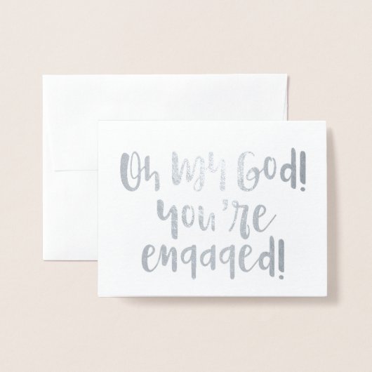 OMG geëngageerde Kaart (Voorkant met envelop)