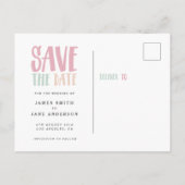 OMG ging trouwen, behalve het date Briefkaart (Achterkant)