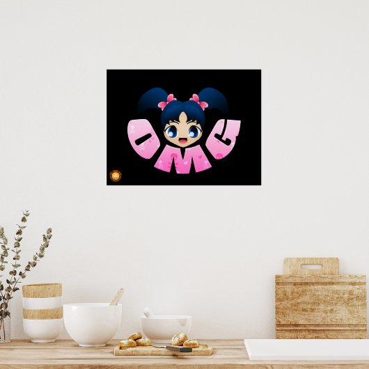 OMG Girl Poster (Keuken)
