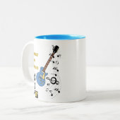 OMG gitaar speler Mok (Voorkant links)