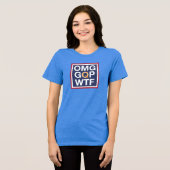 OMG GQP WTF Tri-Blend SHIRT (Voorkant volledig)