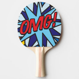 OMG Grappig Cool Modern Stripboek Tafeltennisbatje