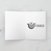 OMG Grappige 18e Verjaardag Kaart (Binnen)