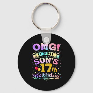 Omg het is de 17e verjaardag van mijn zoon Gefelic Sleutelhanger