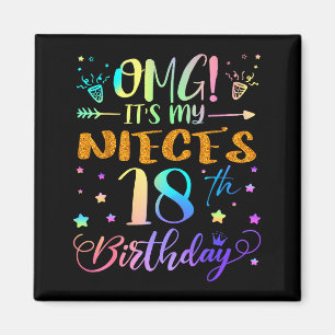 Omg het is de 18e verjaardag van mijn nichtje Scha Magneet
