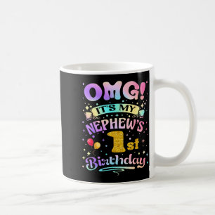 Omg Het Is De 1e Verjaardag Van Mijn Neefje Gefeli Koffiemok