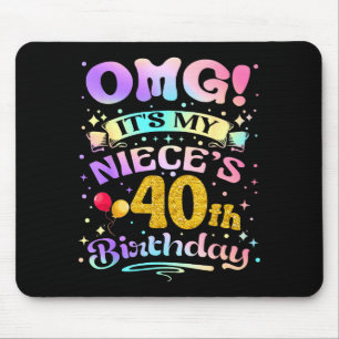 Omg het is de 40e verjaardag van mijn nicht Verjaa Muismat