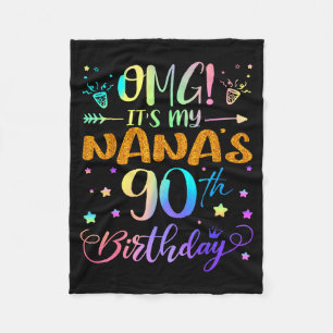 Omg Het Is De 90ste Verjaardag Van Mijn Nanas Scha Fleece Deken