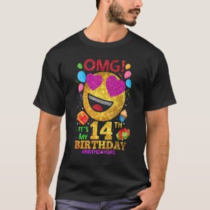 OMG Het is mijn 14e verjaardag meisje 14 jaar oud  T-shirt