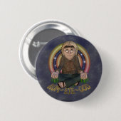 OMG Hippy Buttonnen Ronde Button 5,7 Cm (Voorkant /achterkant)