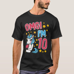OMG I AM 10 Klassiek T-shirt