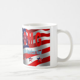 OMG Ik ben nu een Amerikaan. Koffiemok
