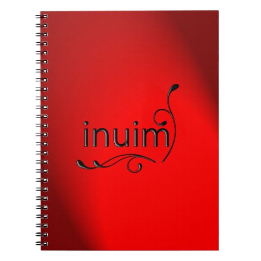 OMG! Inuim Notitieboek (Voorkant)