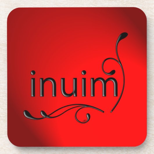OMG! Inuim Onderzetter (Voorkant)