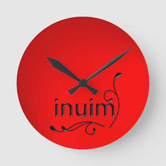 OMG! Inuim Ronde Klok (Voorkant)