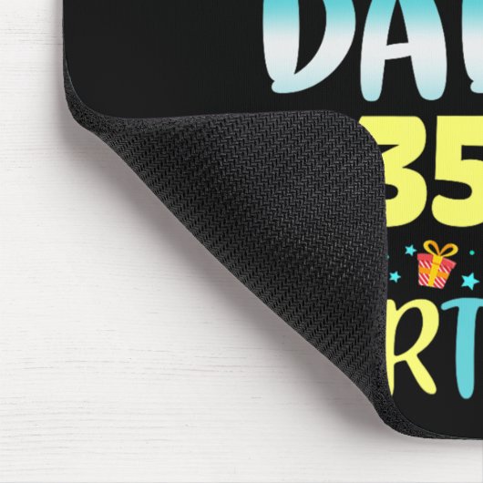 Omg Its My Dadas 35th Birthday Sweet 35 Years Old  Muismat (Hoek)