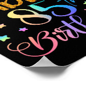 Omg Its My Daddys 85th Birthday Sweet 85 Years Old Poster (Hoek)