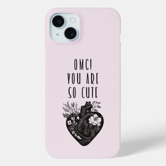 OMG! Je bent zo schattig - iPhone / iPad-hoesje Case-Mate iPhone Case (Achterkant)