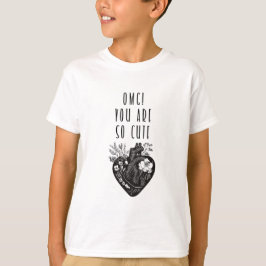 OMG! Je bent zo schattig - Kinder T-shirt