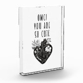 OMG! Je bent zo schattig - Photo Block Fotoblokken (Links)