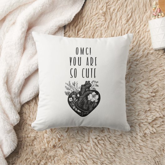 OMG! Je bent zo schattig - Sierkussen (Deken)