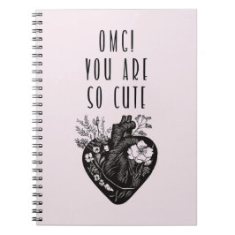 OMG! Je bent zo schattig - Spiral Photo Notitieboe Notitieboek